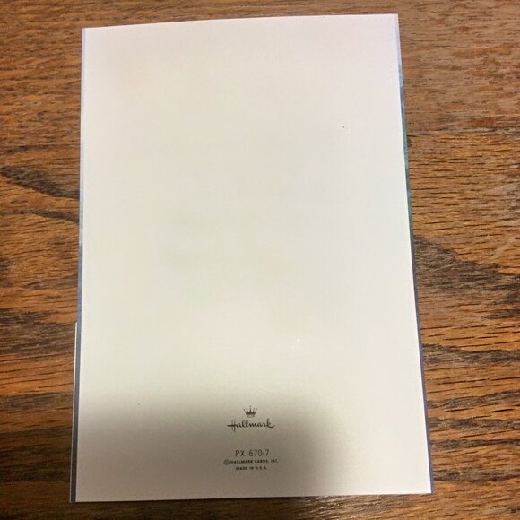 Vtg Hallmark Christmas Card Shepherd & Lambs Glitter Star Nativity Scene Lot 20 - Picture 3 of 5